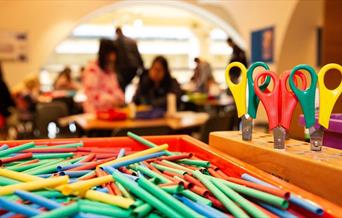 crafting items including scissors