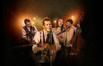 A photo of the tribute band The Mumfords & Sons Story