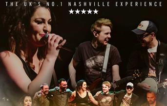 One Night in Nashville promo image, featuring a composite image of the band performing