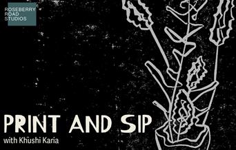 Print and Sip poster