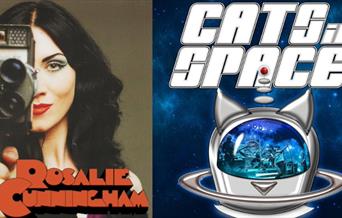 Cats In Space & Rosalie Cunningham poster
