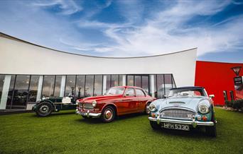 Classic cars at Haynes Motor Museum