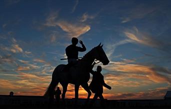 Summer Evening Racing at Bath Racecourse
