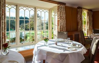 Interior of The Bath Priory Restaurant