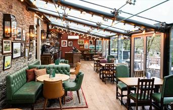 An interior shot of the Lock Keeper pub in Keynsham, near Bath and Bristol