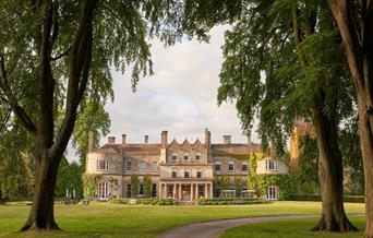 The exterior of Lucknam Park Hotel & Spa in Thickwood, near Bath
