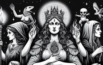 Artwork of deity