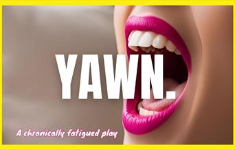a mouth yawning