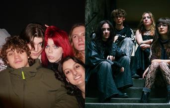 a photo of the bands Kodachrome and Butane Skies