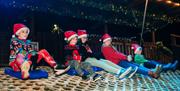 Twilight Tobogganing at Mendip Activity Centre
