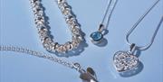 Silver necklaces