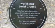 Plaque for Workhouse Burial Ground