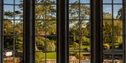 Window view from inside Woolley Grange