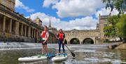 paddling in Bath