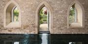 Interior of the swimming pool inside the spa at the Royal Crescent Hotel & Spa