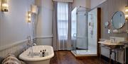 Interior of one of the restrooms