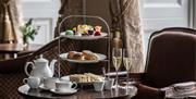 afternoon tea and champagne at Bailbrook