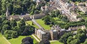 Areial shot of Corsham Court