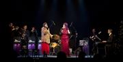 A group of performers on stage at the Chapel Arts Centre in Bath