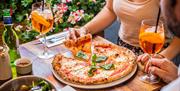 One of the pizzas at the Dough Kingsmead Square restaurant