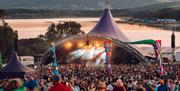 Main stage at Valley Fest