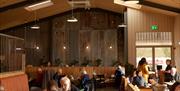 Interior of cafe