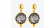 Icarus Jewellery - Coin Earrings