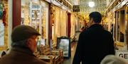 Jules showing people around Bath's markets