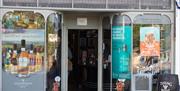 Exterior of the Independent Spirit shop in Bath