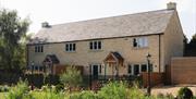 One of the luxury holiday cottages at Lucknam Park in Thickwood, near Bath
