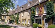 Photograph of the Old Stocks Hotel in Stow on the Wold for Mad Max Cotswold Tour.