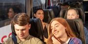 People sitting on the bus