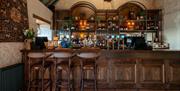 The George Inn bar area