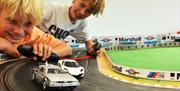 Scalextric fun at Haynes Motor Museum for October Half Term