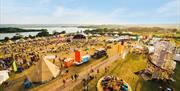 Shot of Valley Fest site from above