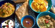 A selection of Middle Eastern dishes from Simi's Kitchen Bath