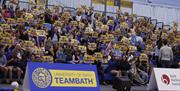 Team Bath netball supporters