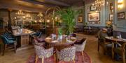 Interior at The Architect Bath - tables and chairs