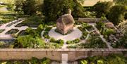 The Newt in Somerset Garden from above