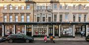 Shops and house in Bath