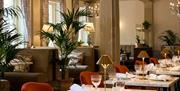 Interior of the Emberwood Restaurant at The Francis Hotel Bath.