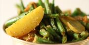 Spiced green beans