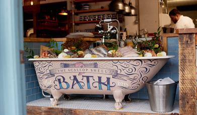 The Scallop Shell bath
