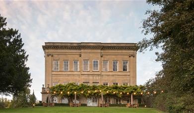 The exterior of Bailbrook House Hotel