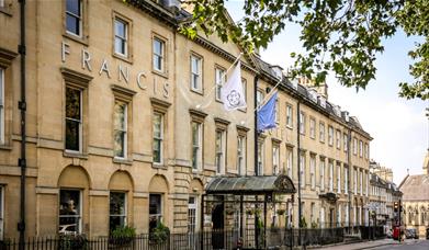 Exterior of The Francis Hotel in Bath