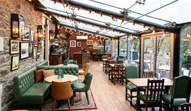 An interior shot of the Lock Keeper pub in Keynsham, near Bath and Bristol