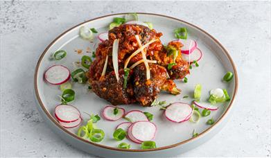 Special dish on plate