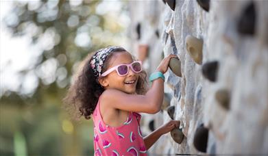 Climbing Wall at Avon Valley