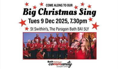 Bath Community Gospel Choir event Sat 9th December 2025