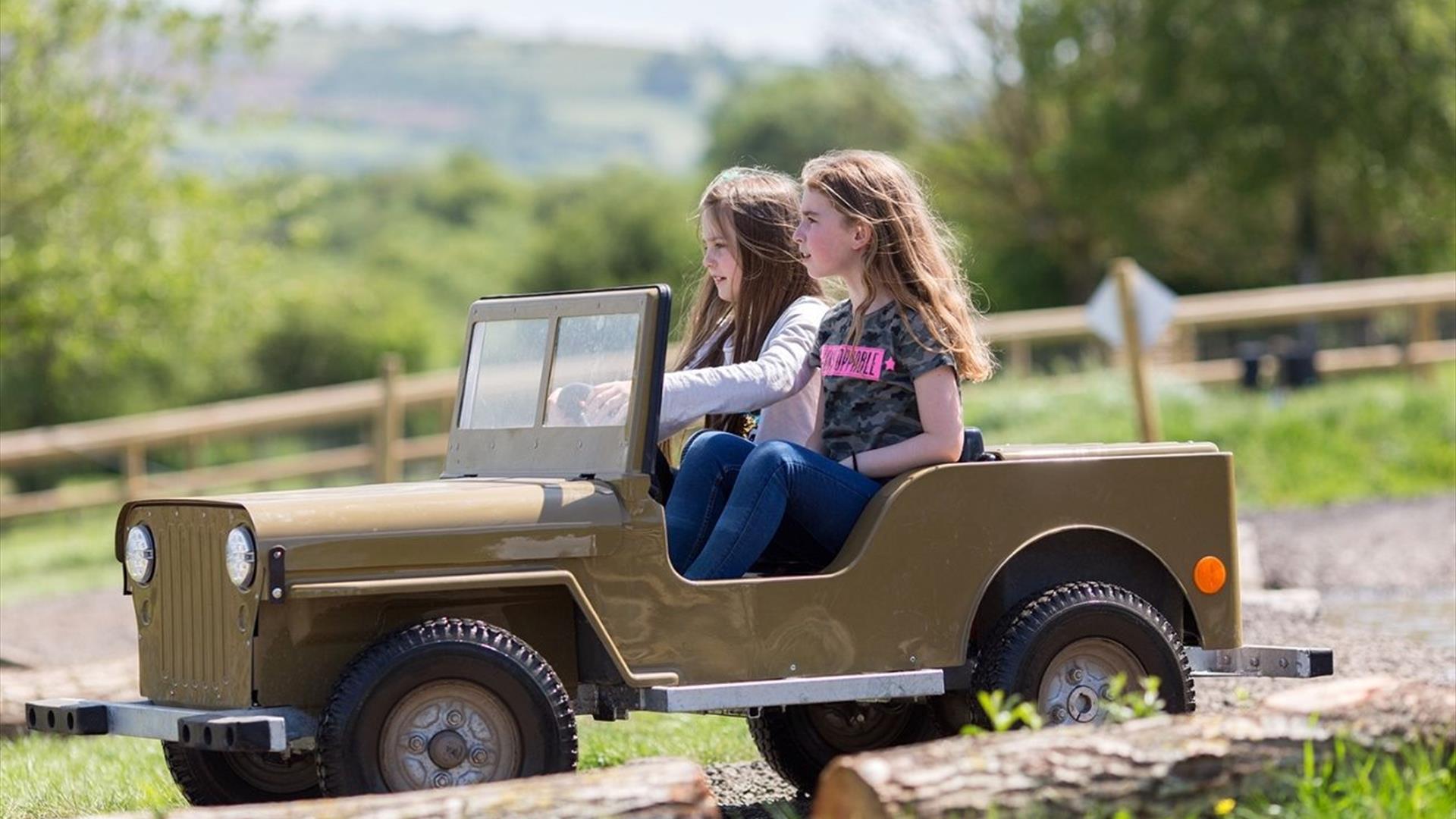 Safari Jeeps at Avon Valley Adventure Park